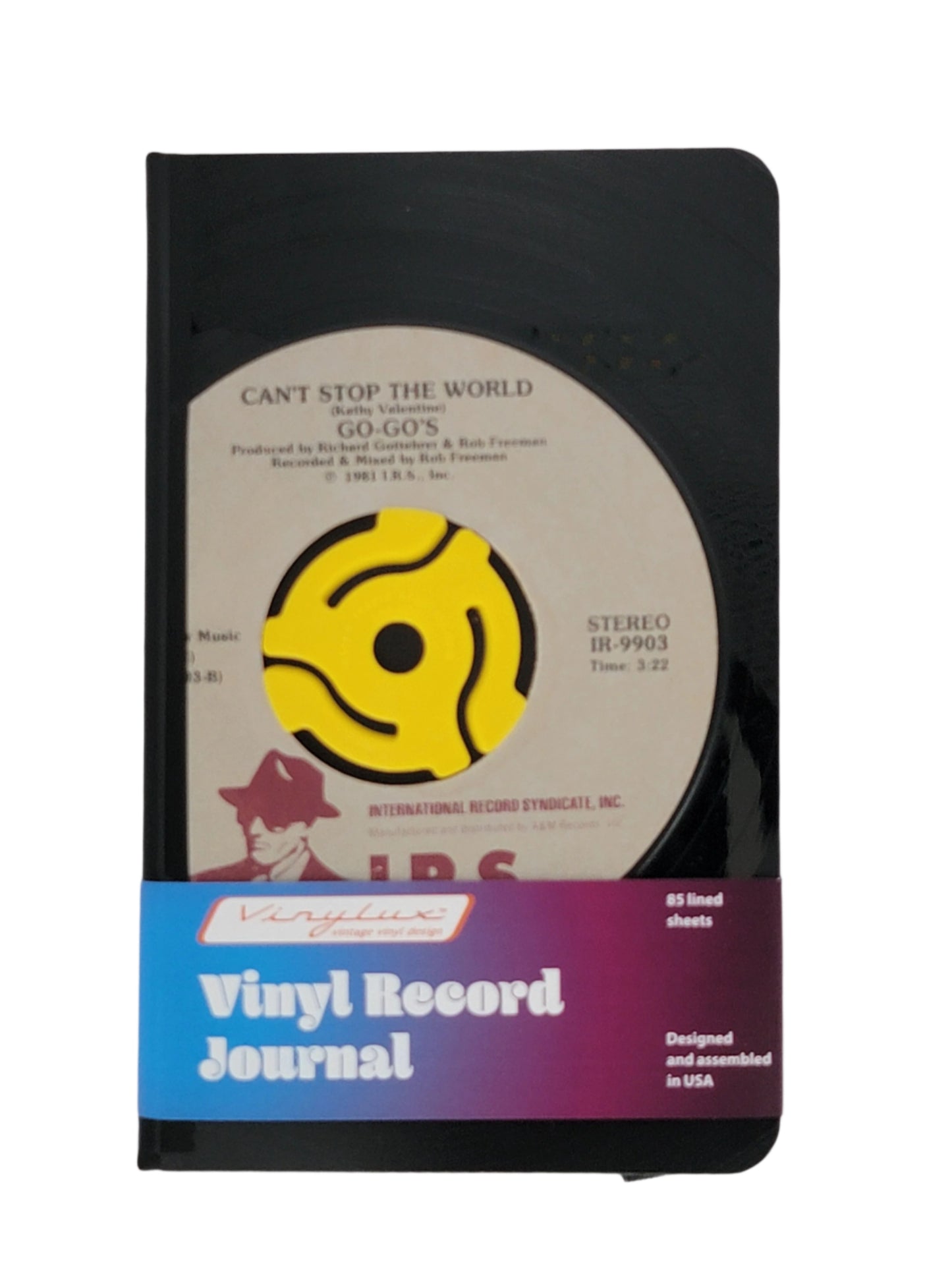 Small 45RPM Vinyl Record Journal