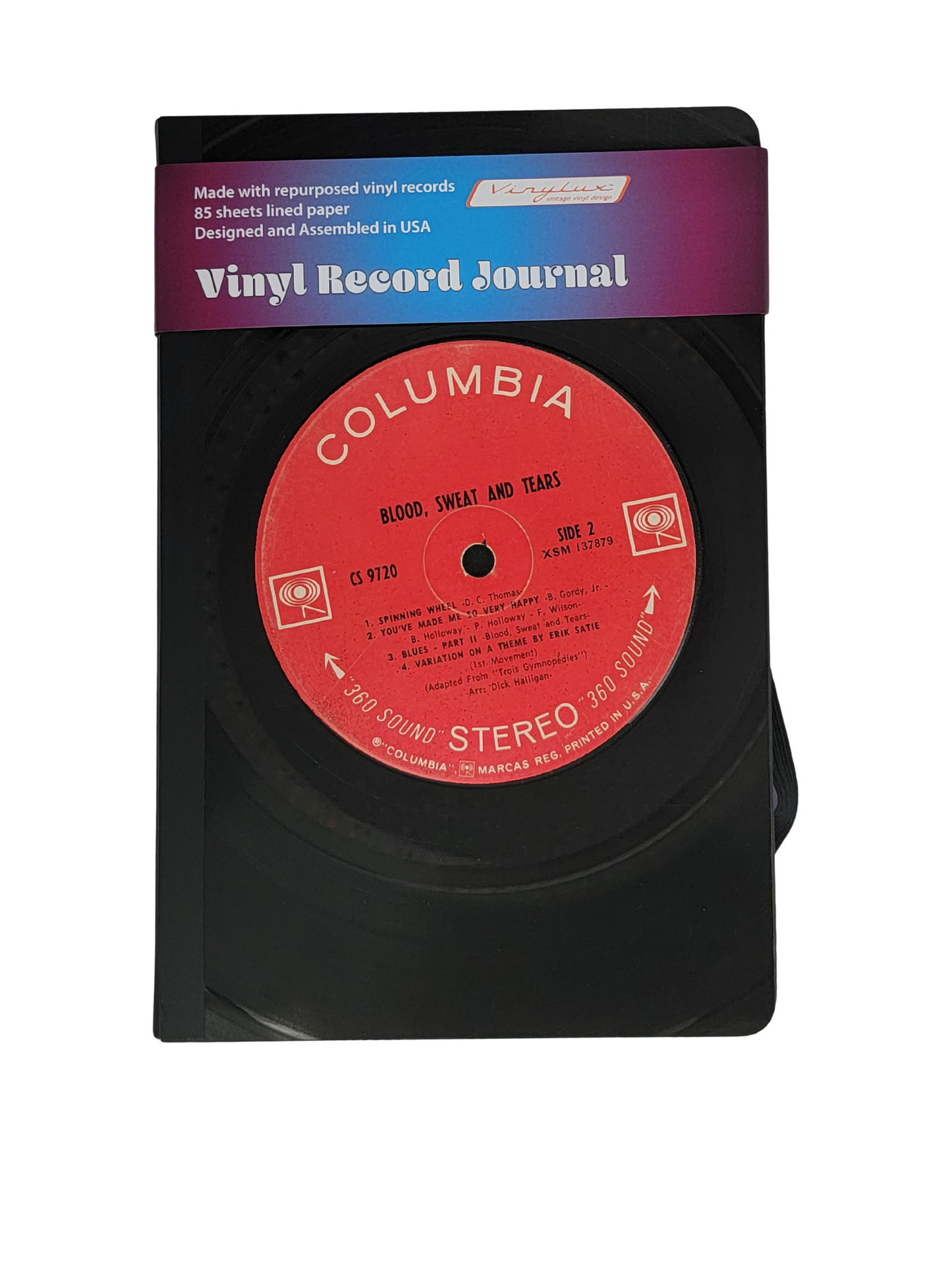 Large Lp Vinyl Record Journal