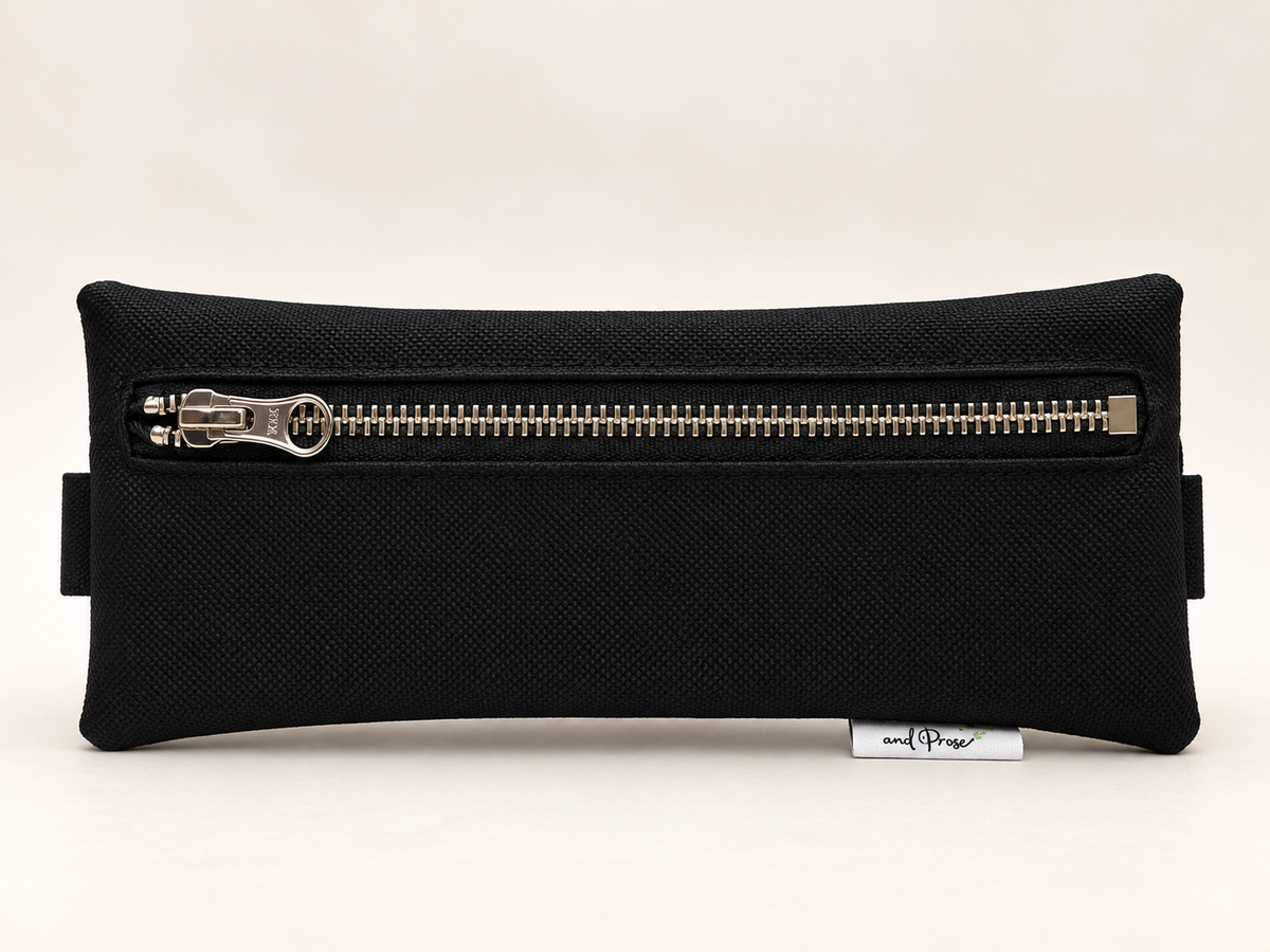 Black Adjustable Pencil Pouch