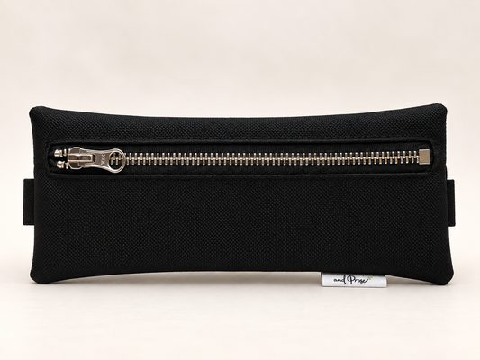 Black Adjustable Pencil Pouch