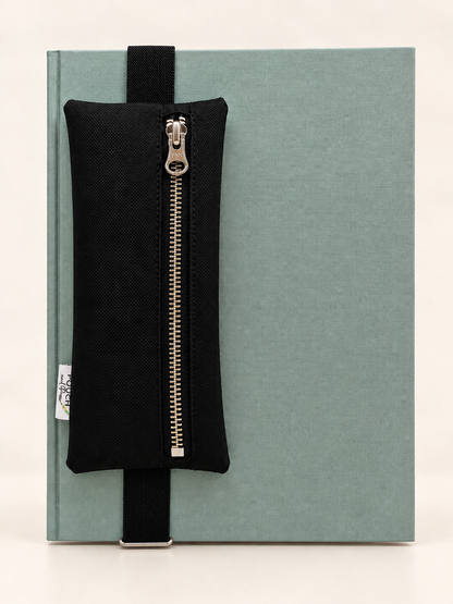 Black Adjustable Pencil Pouch