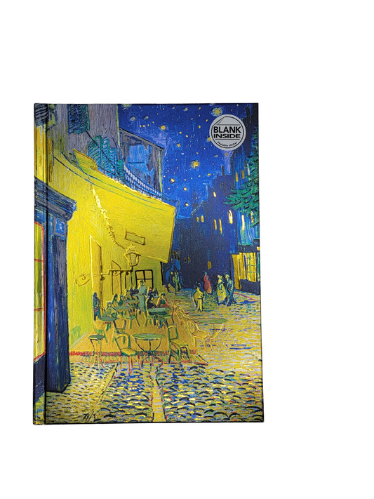 Vincent Van Gogh: Café Terrace Blank Journal